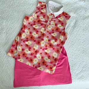 EUC Golf Outfit Daily Sports Sleeveless Top Size M & Kate Lord Skort Size S